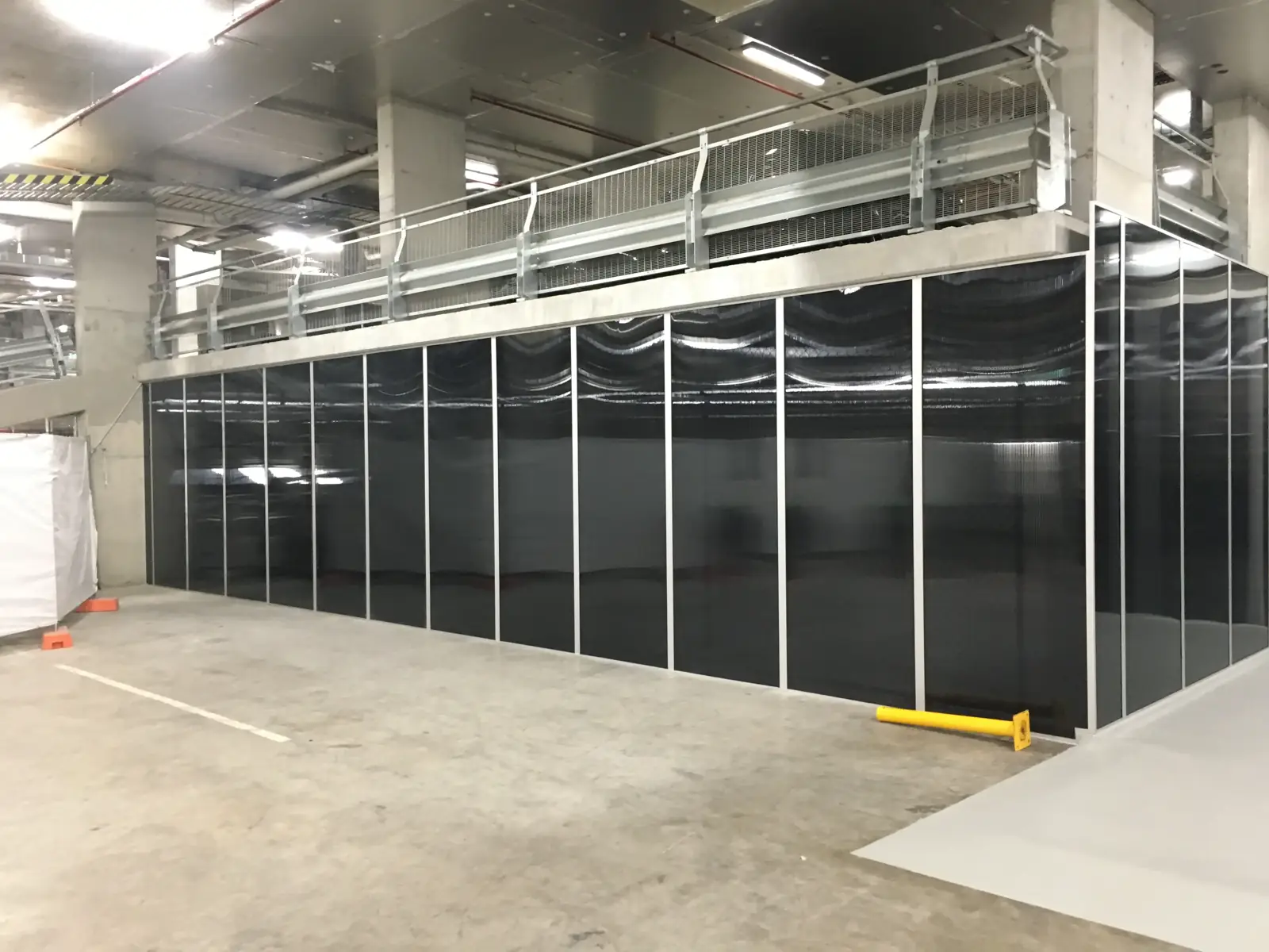 Industrial car wash bay fit out, Final: Completed Commercial Facility