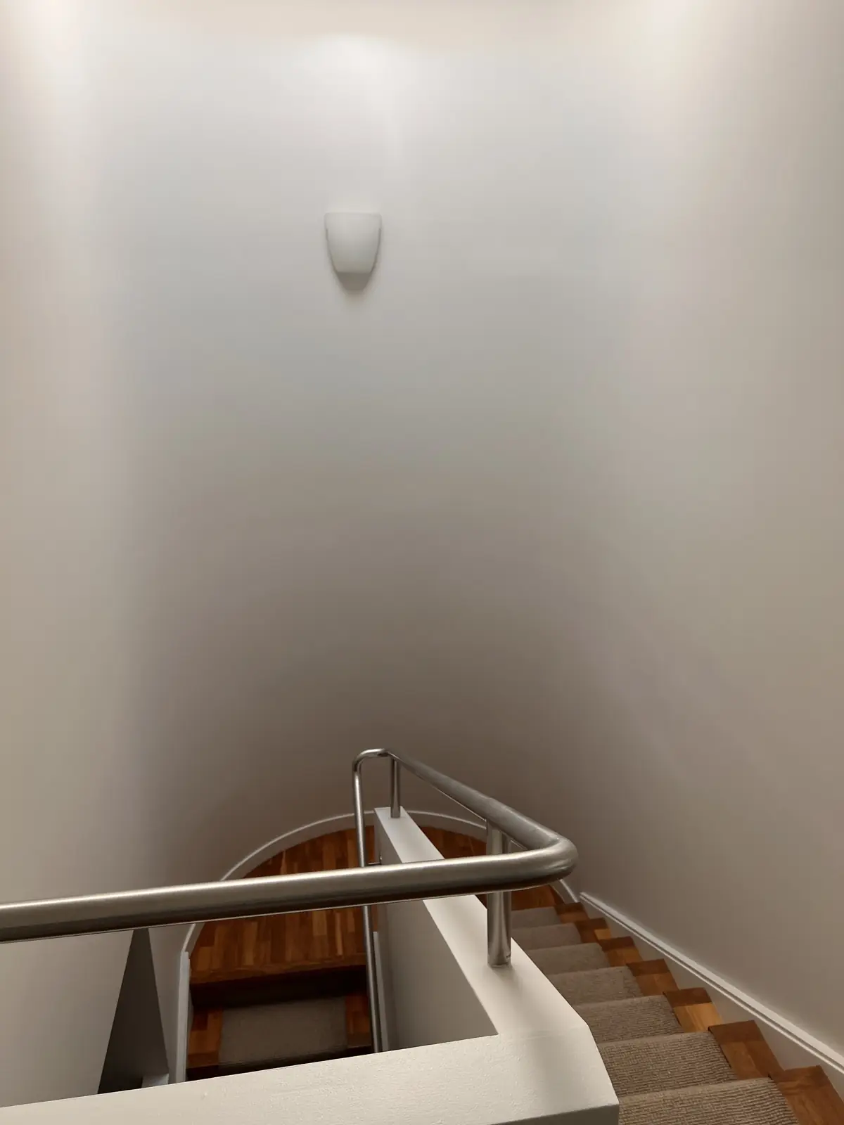 Skylight leak repair, Final: Spotless wall restoration