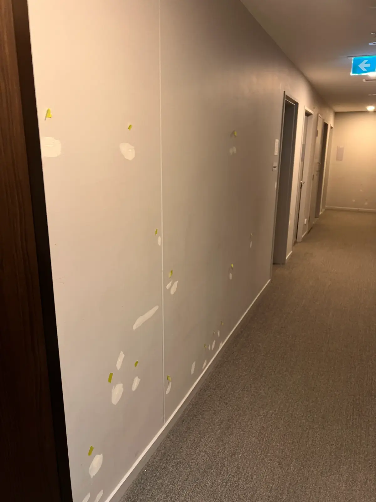 Strata building painting project, Preparation: Identifying wall defects